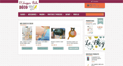 Desktop Screenshot of lechappeebelledeco.com